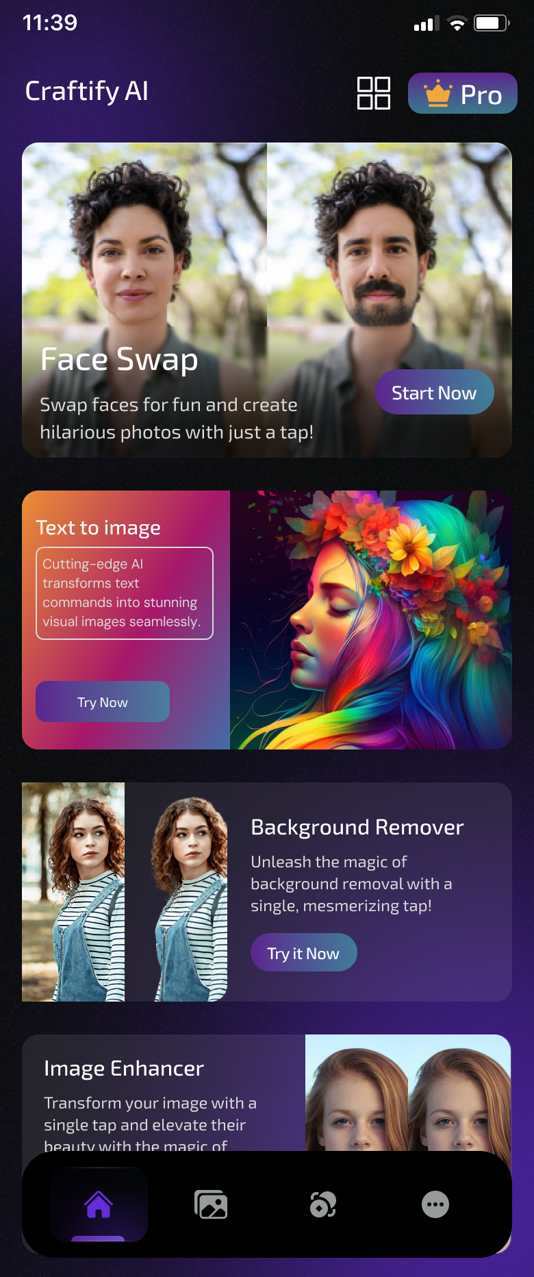 Magic AI Mobile App